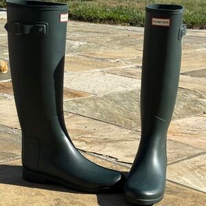 Hunter Classic Dark Green Boots